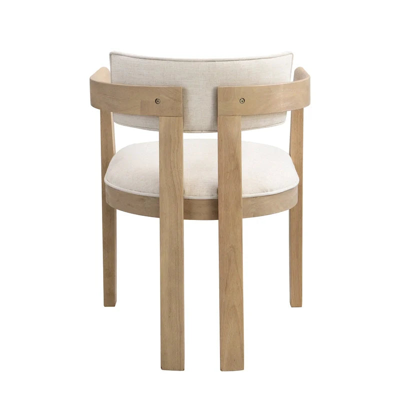 Chaise de salle à manger moderne sophistiquée Conrad avec accoudoirs par Christopher Knight Home