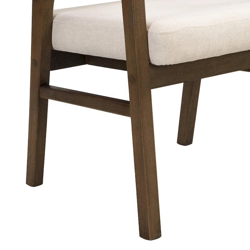 Christopher Knight Home - Chaise de salle à manger capitonnée en cannage (Lot de 2)