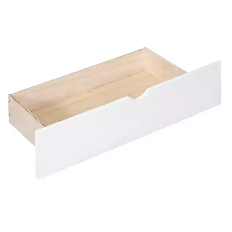 Lit superposé jumeau sur jumeau / double sur double avec 2 tiroirs et une armoire à plusieurs niveaux, blanc/gris
