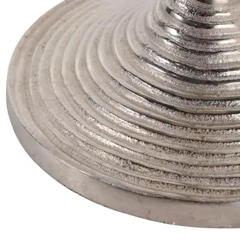 Table d'appoint et bout de canapé contemporaine avec plateau en marbre pour la décoration intérieure - Petite table d'appoint pour chevet, chambre ou table à boissons