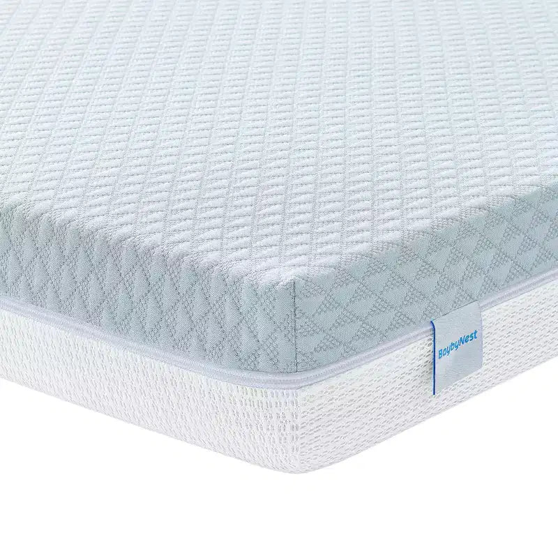 BaybyNest Mini Crib Mattress 38x24x4, Breathable Lyocell Washable Cover Pack and Play Mattress & Comfort Gel Memory Foam, Fit Mini and Portable Cribs