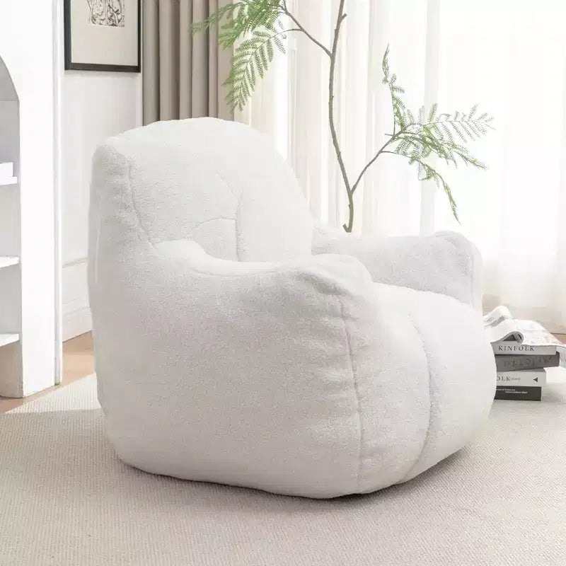 Fauteuil Poire avec Rembourrage, Canapé Poire Rembourré capitonné, Canapé Douillet Moelleux et Relaxant, Chaises Poires Confortables avec Mousse à Mémoire de Forme pour Dortoir