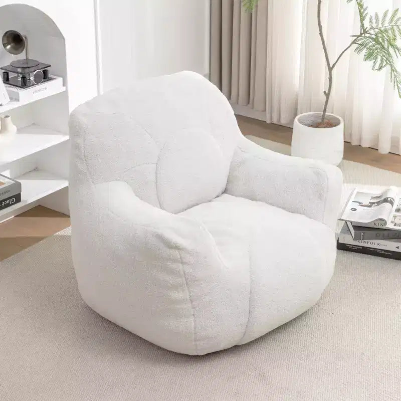 Fauteuil Poire avec Rembourrage, Canapé Poire Rembourré capitonné, Canapé Douillet Moelleux et Relaxant, Chaises Poires Confortables avec Mousse à Mémoire de Forme pour Dortoir
