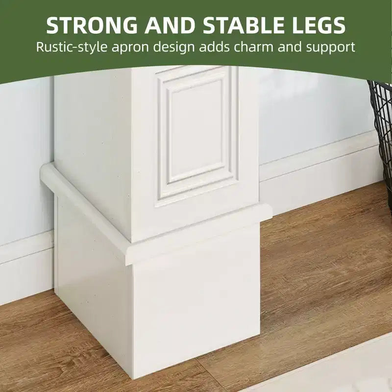 Console étroite de ferme de 120 cm avec rangement, table de canapé étroite derrière le canapé, meuble console d'appoint pour foyer, entrée, couloir