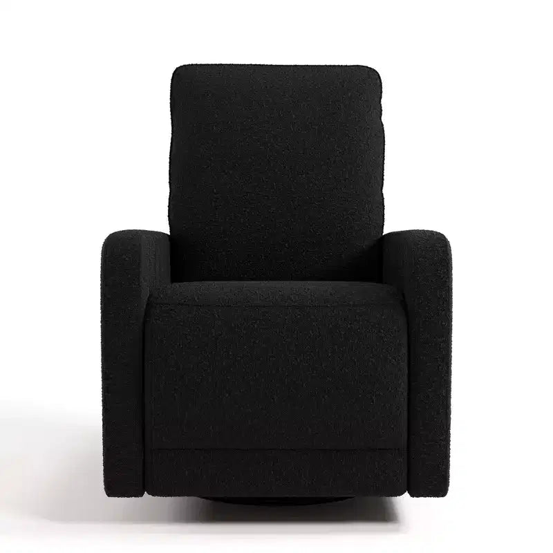 Fauteuil inclinable, pivotant et coulissant de luxe pour chambre de bébé avec double port de charge USB