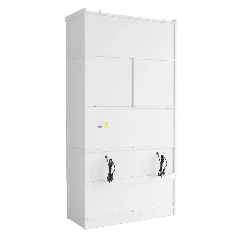 Grand garde-manger de cuisine autoportant de 203,2 cm de haut avec buffet et grand placard de rangement
