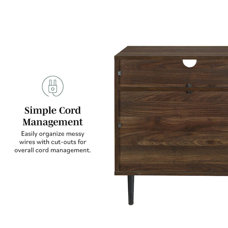 Table de chevet Middlebrook Modern Storage, ensemble de 2