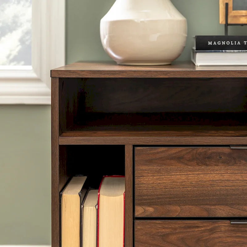 Table de chevet Middlebrook Modern Storage, ensemble de 2