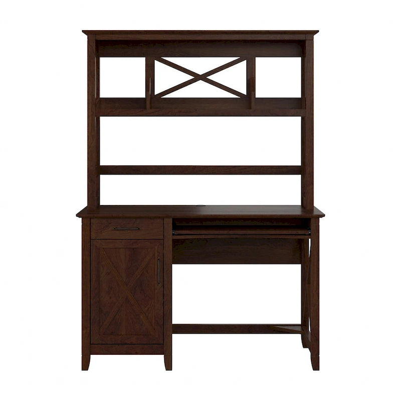 Petit bureau d'ordinateur Key West 48W avec étagère par Bush Furniture