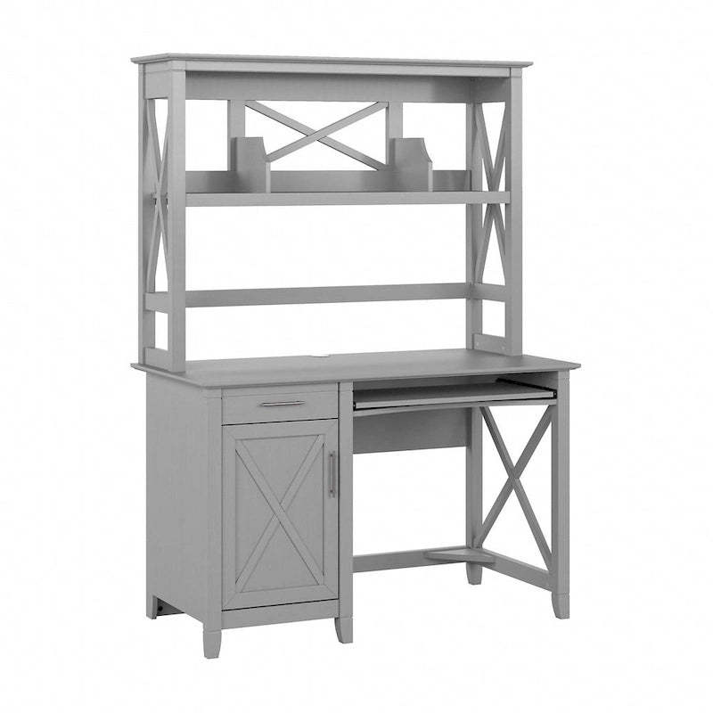 Petit bureau d'ordinateur Key West 48W avec étagère par Bush Furniture