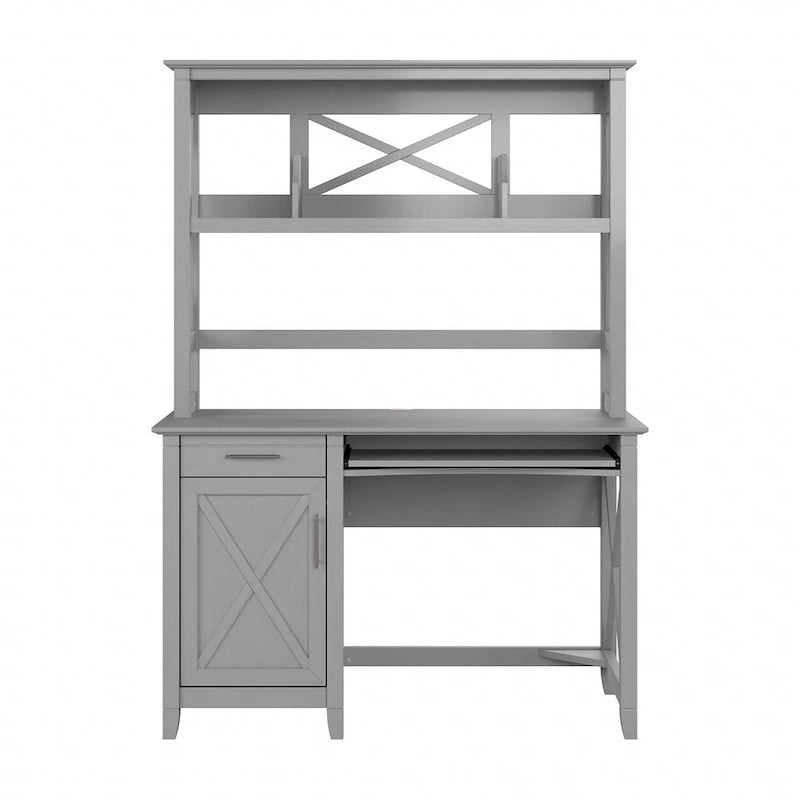 Petit bureau d'ordinateur Key West 48W avec étagère par Bush Furniture