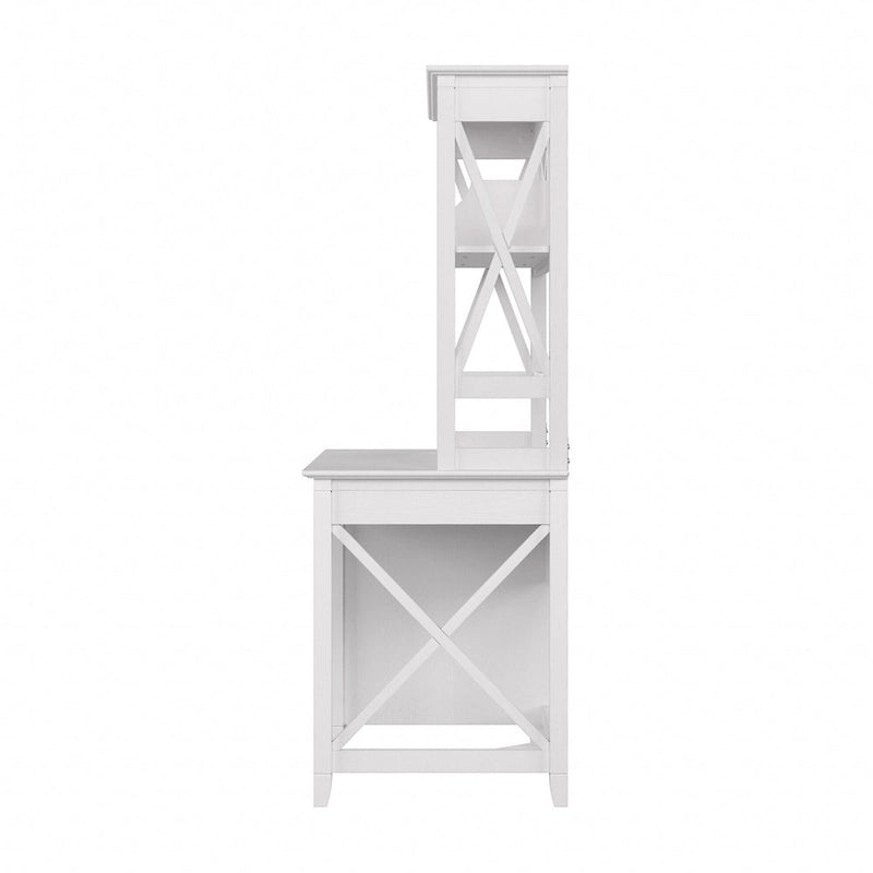 Petit bureau d'ordinateur Key West 48W avec étagère par Bush Furniture