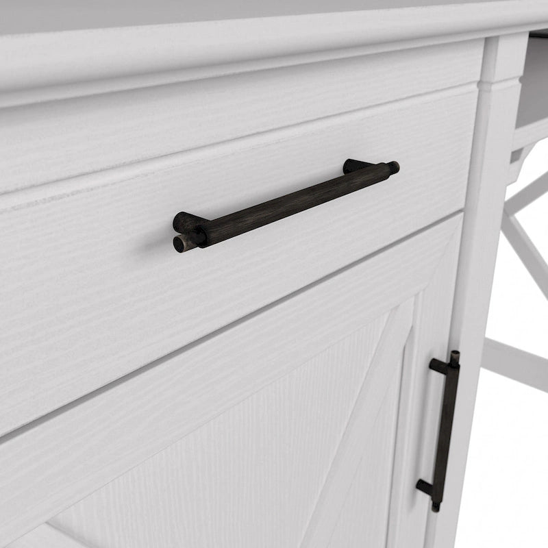 Petit bureau d'ordinateur Key West 48W avec étagère par Bush Furniture