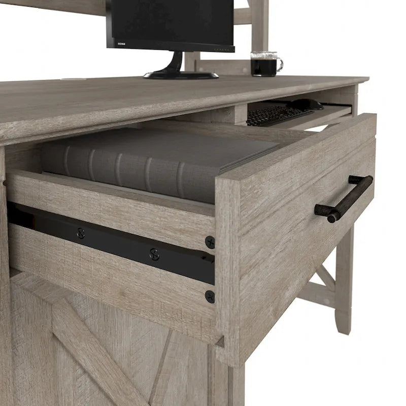 Petit bureau d'ordinateur Key West 48W avec étagère par Bush Furniture