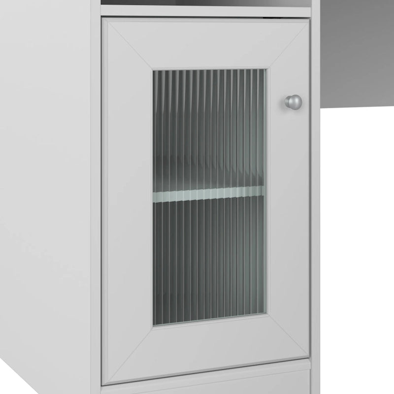 Bureau d'ordinateur d'angle 60W Cabot avec rangement par Bush Furniture