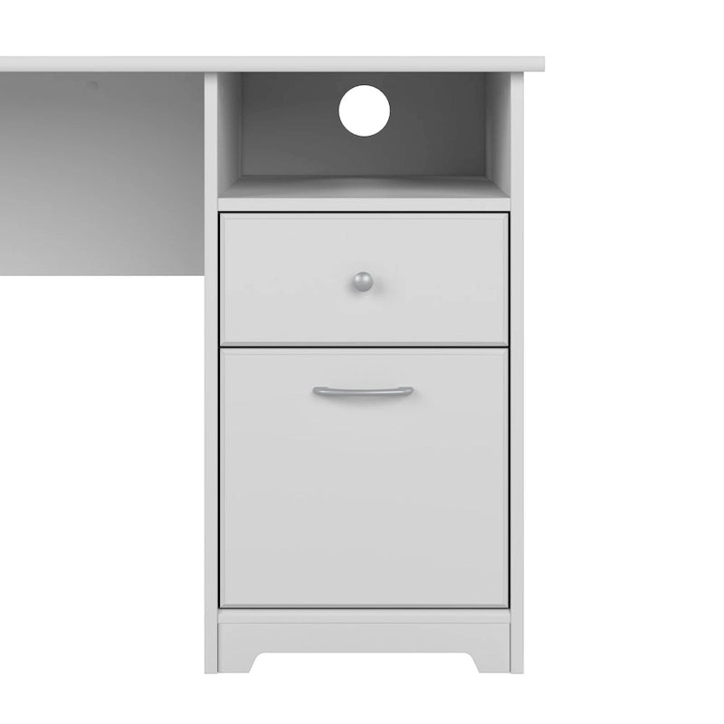 Bureau d'ordinateur d'angle 60W Cabot avec rangement par Bush Furniture