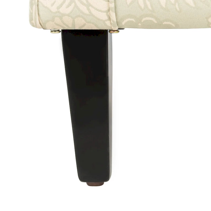 Fauteuil de jardin gris SAFAVIEH Gramercy Motif - 30W x 33D x 32H