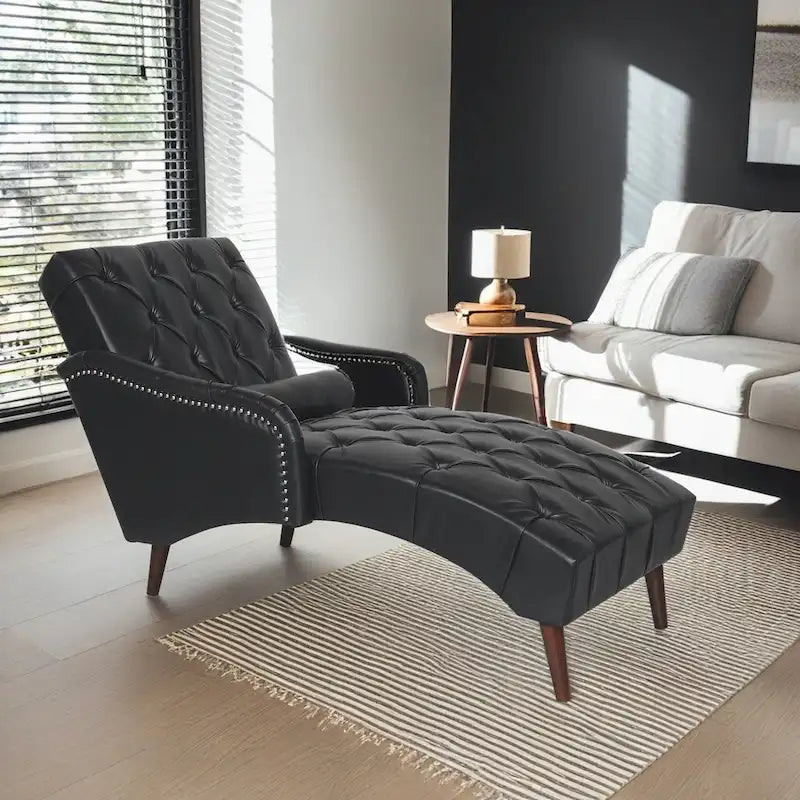 Christopher Knight Home - Fauteuil de salon d'intérieur Isabella avec oreiller et pieds en bois massif