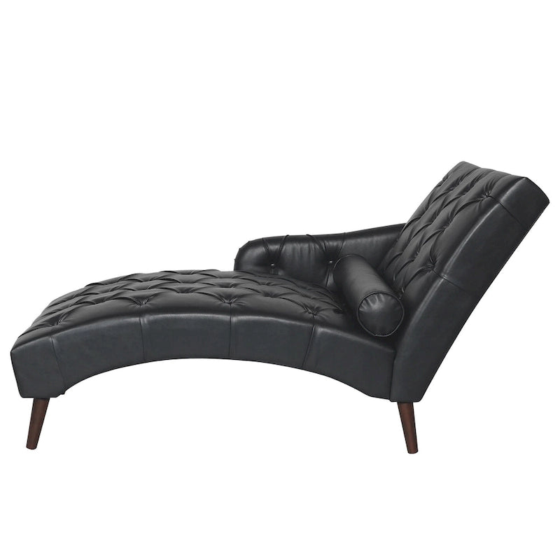 Christopher Knight Home - Fauteuil de salon d'intérieur Isabella avec oreiller et pieds en bois massif