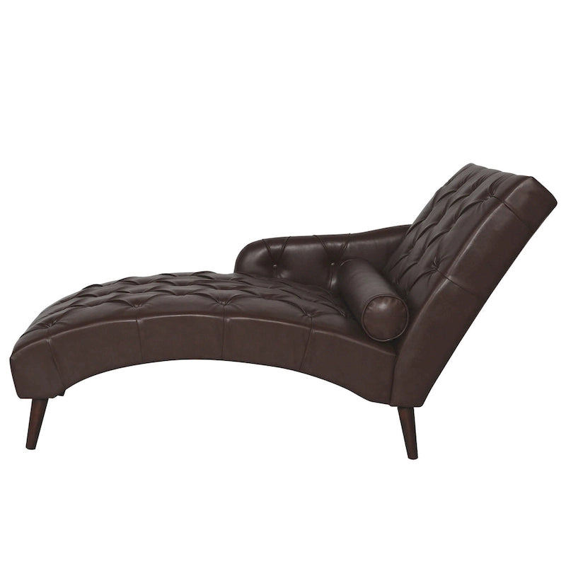 Christopher Knight Home - Fauteuil de salon d'intérieur Isabella avec oreiller et pieds en bois massif