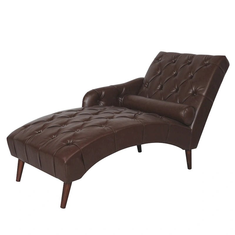 Christopher Knight Home - Fauteuil de salon d'intérieur Isabella avec oreiller et pieds en bois massif