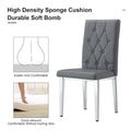 Chaises de salle à manger sans accoudoirs, lot de 8
