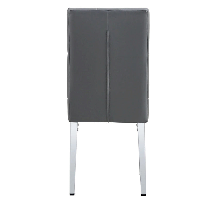 Chaises de salle à manger sans accoudoirs, lot de 8