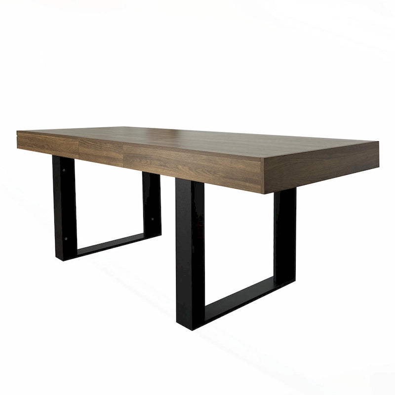 Table à manger extensible polyvalente pour les grandes réceptions, améliorant l'expérience culinaire