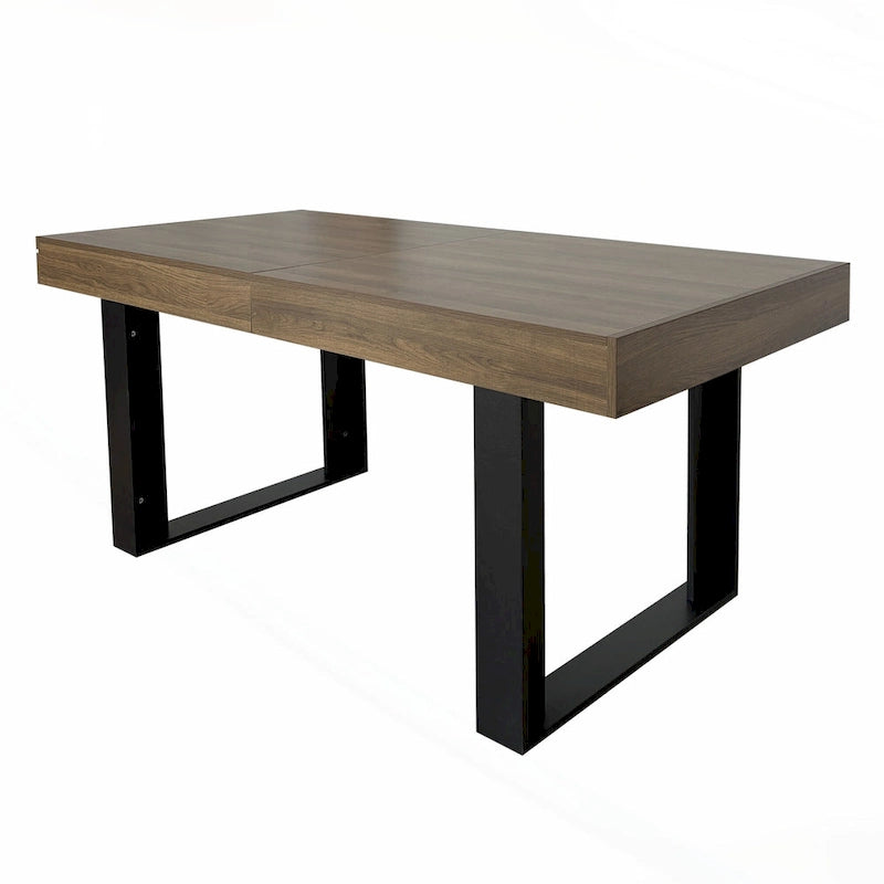Table à manger extensible polyvalente pour les grandes réceptions, améliorant l'expérience culinaire