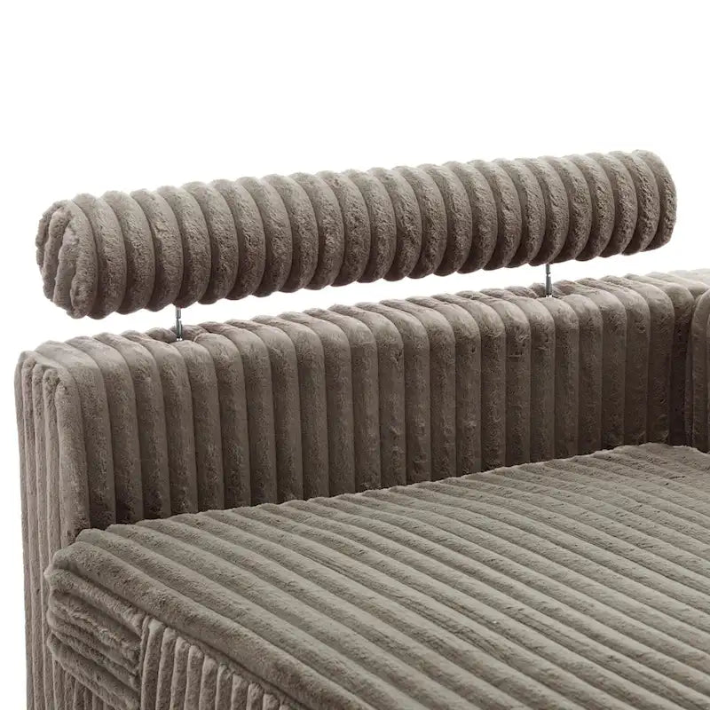 UIXE Chaise longue rembourrée moelleuse pour intérieur