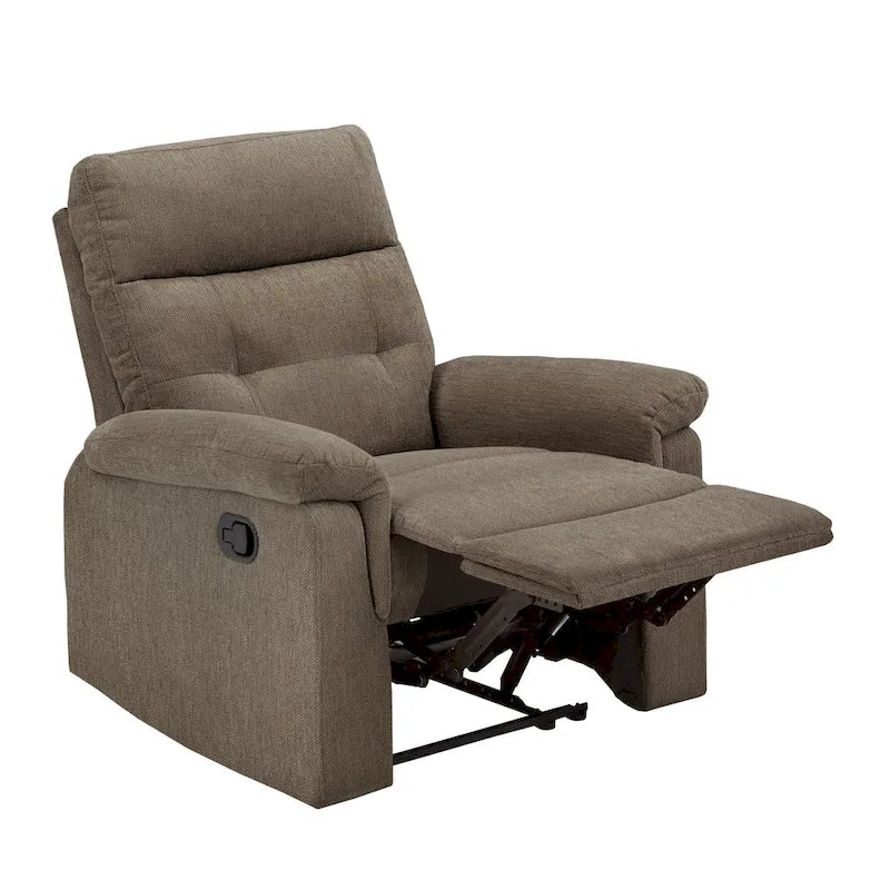Fauteuil inclinable manuel en tissu chenille Lufkin par iNSPIRE Q Classic