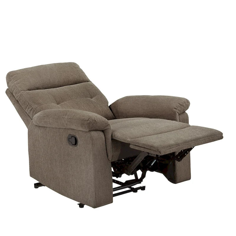 Fauteuil inclinable manuel en tissu chenille Lufkin par iNSPIRE Q Classic