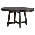 Table à manger ronde extensible avec rallonge, Table de cuisine, Table d'appoint, Table basse, Bureau, Table de salle à manger en bois massif