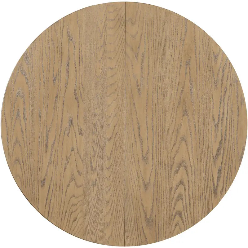 Table à manger ronde extensible avec rallonge, Table de cuisine, Table d'appoint, Table basse, Bureau, Table de salle à manger en bois massif