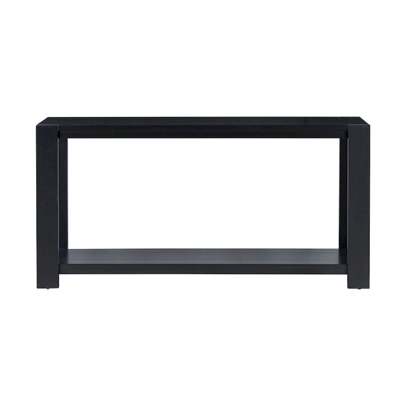 Console étroite d'entrée Table d'appoint avec étagère inférieure