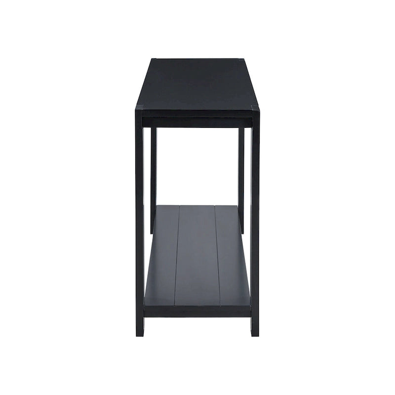 Console étroite d'entrée Table d'appoint avec étagère inférieure