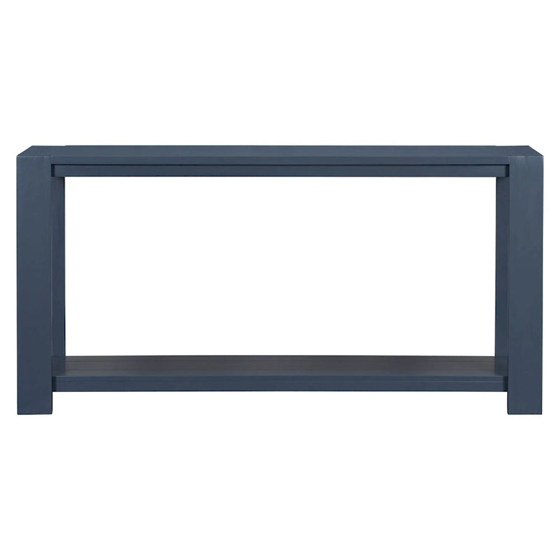 Console étroite d'entrée Table d'appoint avec étagère inférieure