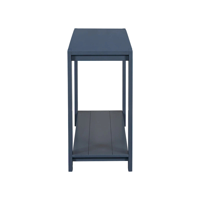 Console étroite d'entrée Table d'appoint avec étagère inférieure