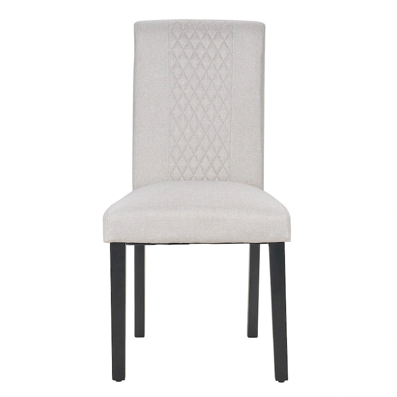 Chaises de salle à manger capitonnées, lot de 6 Chaises de salle à manger capitonnées classiques Parson, chaises Parson modernes 37