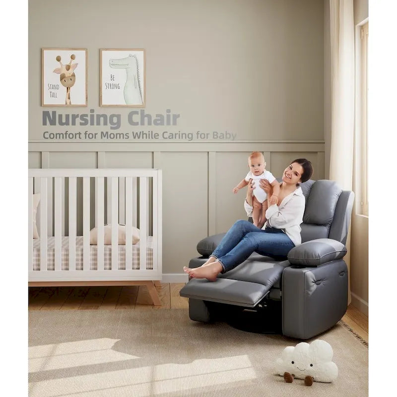 27 Fauteuils Inclinables Pivotants XXL avec Chauffage et Massage