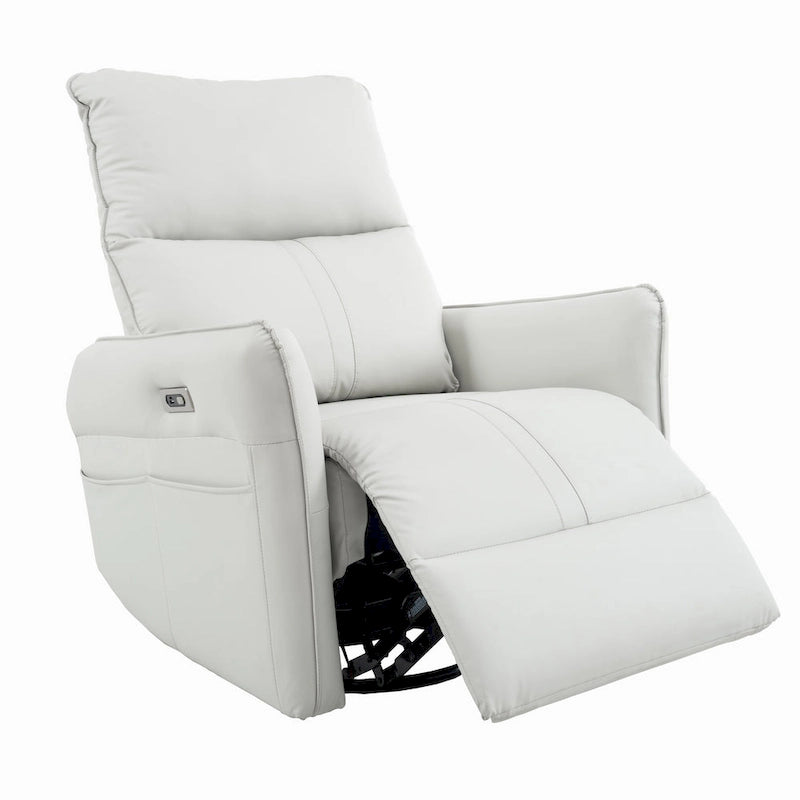 Fauteuil inclinable électrique pivotant 270° avec ports USB