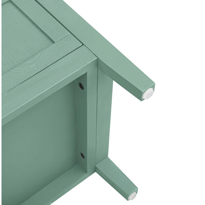 Commode verticale à 3 tiroirs de style américain avec poignée dorée pour chambre à coucher, salon