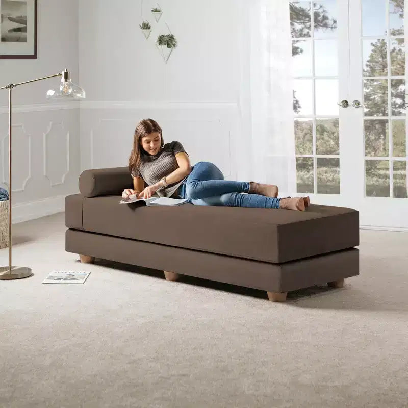 Lit de repos / Lit pliant grand format (Queen-Size) - Microvelours
