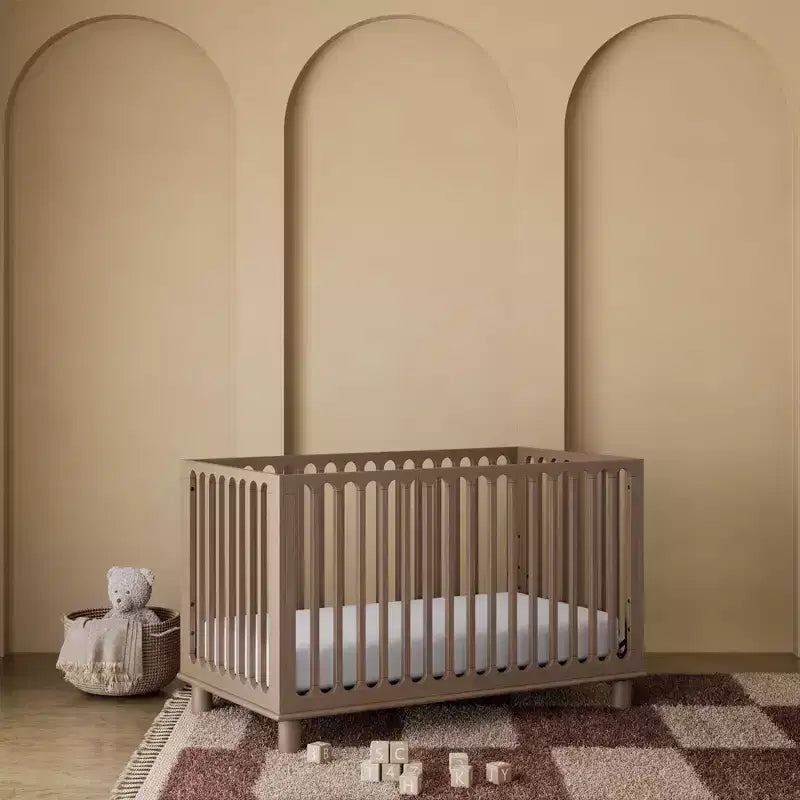 Lit de bébé convertible 3-en-1 de luxe Storkcraft Sicily avec barrière de sécurité pour tout-petit