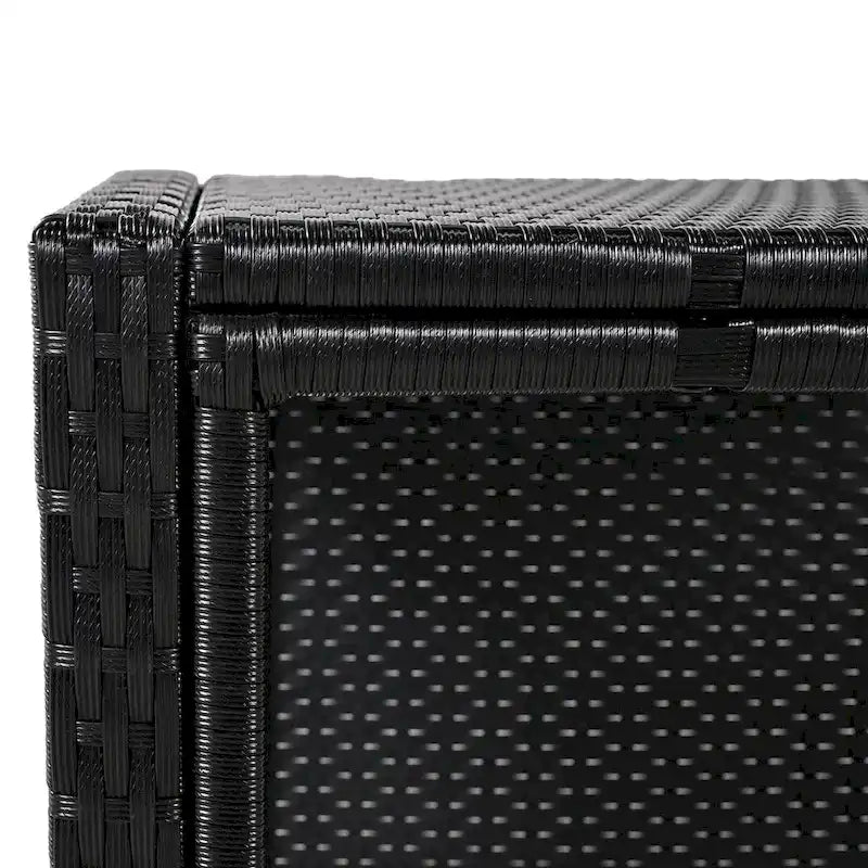Canapé d'angle d'extérieur en rotin pour spa, forme quadrilatérale