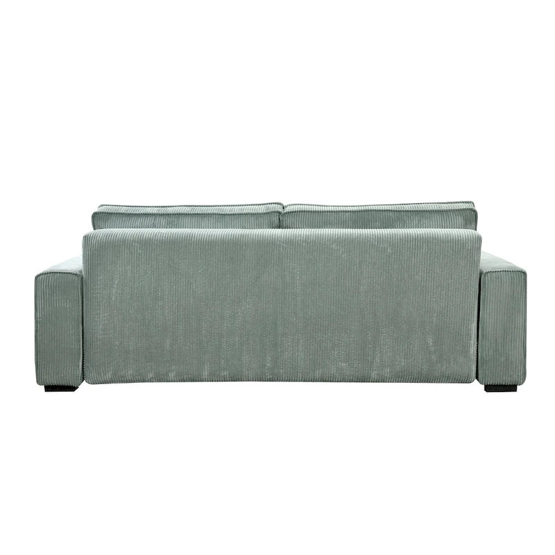 Roomfitters Grand canapé-lit avec rangement, mobilier de canapé moderne à 3 places, canapé rembourré pour petits espaces
