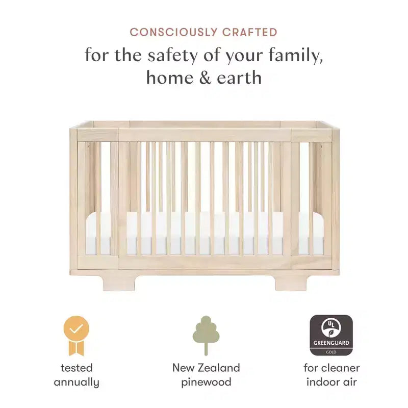 Lit de bébé convertible 8-en-1 Yuzu de Babyletto avec kits de conversion toutes étapes