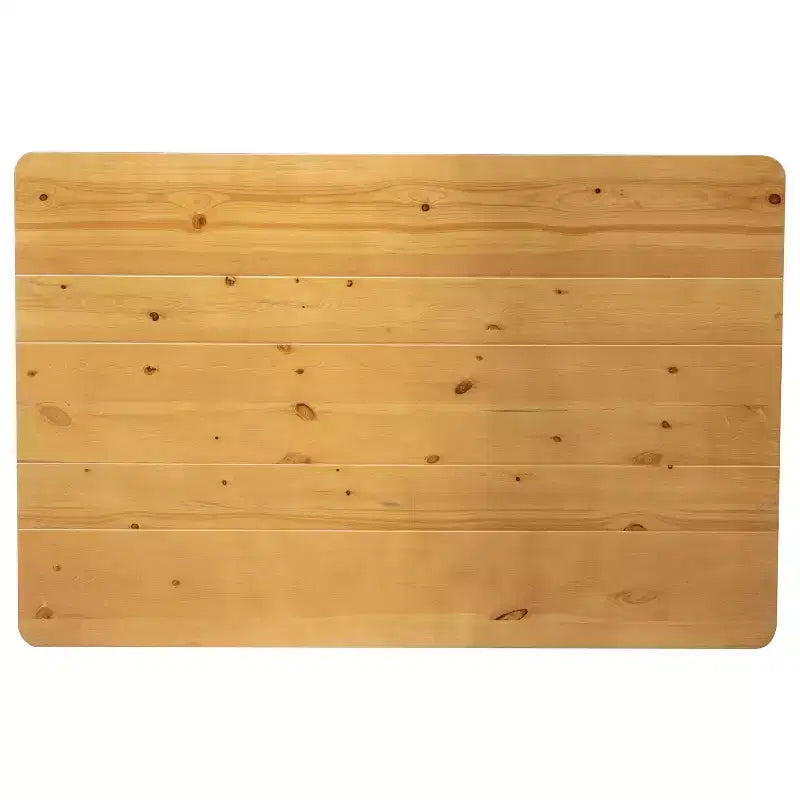Table de salle à manger de ferme rectangulaire en pin massif 46 x 30 Flash Furniture