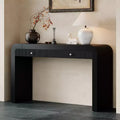 Console rustique Whisen Table d'entrée Table d'appoint avec tiroir à façade cannelée