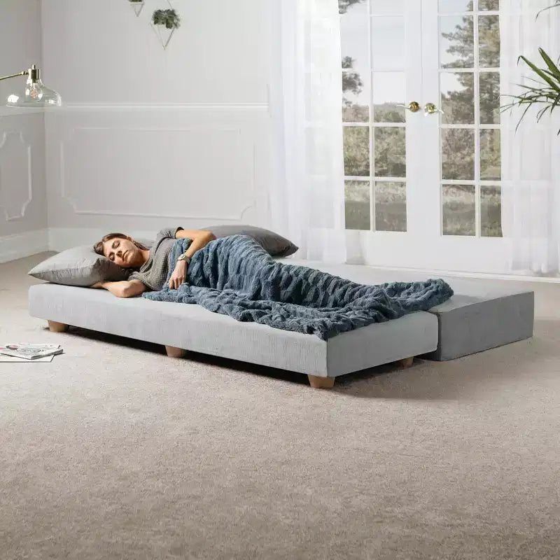 Lit de repos / Lit pliant grand format (Queen-Size) - Microvelours
